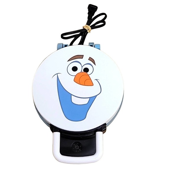 Disney Kitchen Disney Olaf From Frozen Waffle Maker Nonstick Works